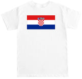 Men's Croatia Flag T Shirt