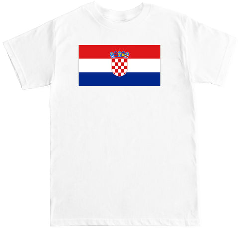 Men's Croatia Flag T Shirt