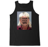 Men's Customize Your Joe Exotic Face Tank Top