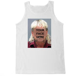 Men's Customize Your Joe Exotic Face Tank Top