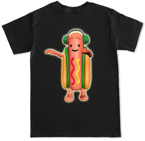 Men's Dancing Hot Dog T Shirt
