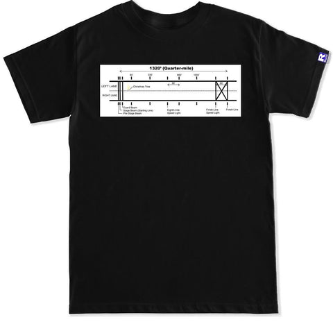 Men's DRAG RACE STRIP T Shirt