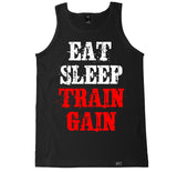 Men's EAT SLEEP TRAIN GAIN Tank Top