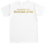 Men's Gold World Cup 2018 T Shirt