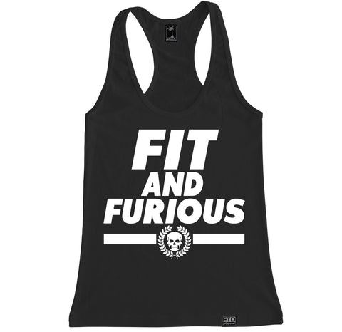 Women's FIT AND FURIOUS Racerback Tank Top