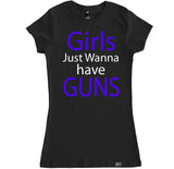 Women's GIRLS GUNS T Shirt
