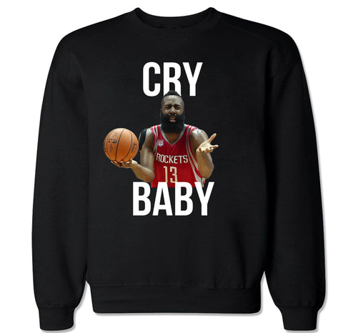 Men's Cry Baby Harden Crewneck Sweater