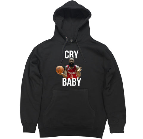 Men's Cry Baby Harden Pullover Hooded Sweater