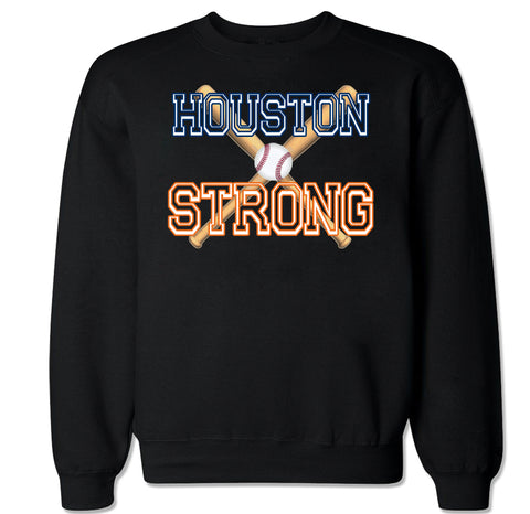 Men's Houston Strong Crewneck Sweater