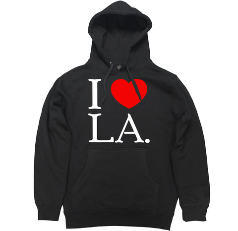 Men's I Love LA Pullover Hooded Sweater
