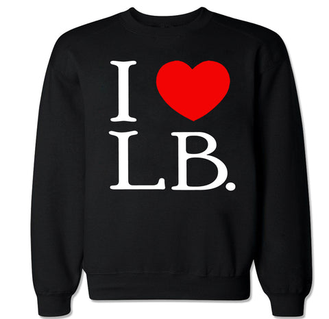 Men's I Love LB Crewneck Sweater