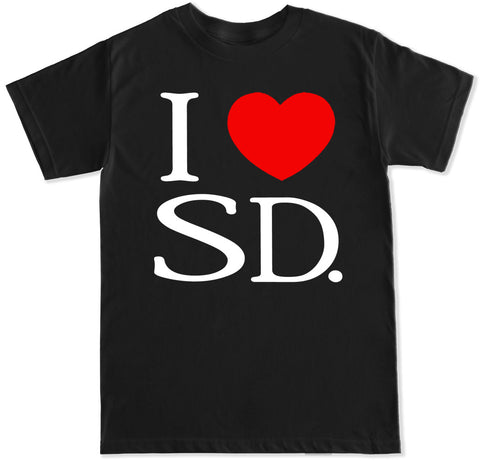 Men's I Love SD T Shirt