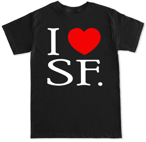Men's I Love SF T Shirt