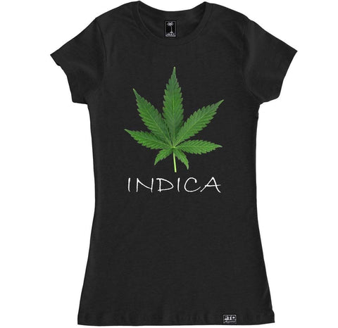 Women's INDICA LEAF T Shirt