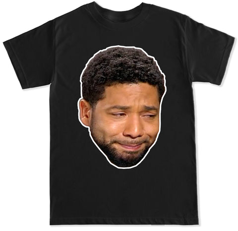 Men's JUSSIE CRYING FACE T Shirt