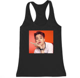 Ladies Jimin Fitted Racerback Tank Top