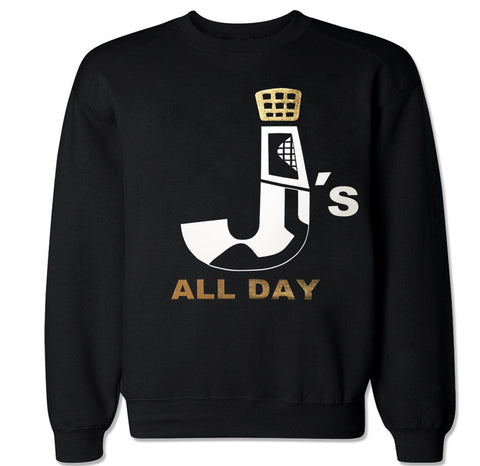 Men's Retro Js All Day Gold Crewneck Sweater