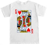 Men's King of Hearts Diamonds Clubs Spades T Shirt