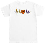 Men's LA Basketball Heartbeat T Shirt