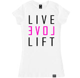 Women's LIVE LOVE LIFT T Shirt