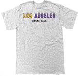Men's Los Angeles Basketball T Shirt