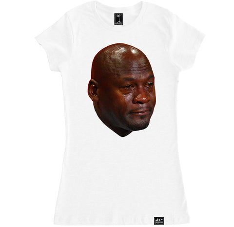 Women's MJ CRYING FACE T Shirt