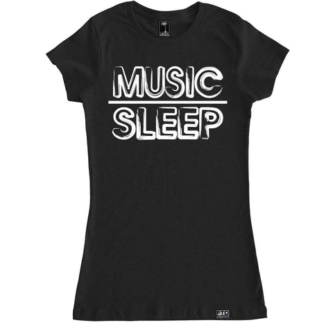 Women's MUSIC OVER SLEEP T Shirt