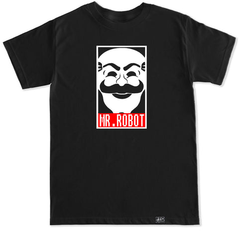 Men's MR. ROBOT LOGO T Shirt