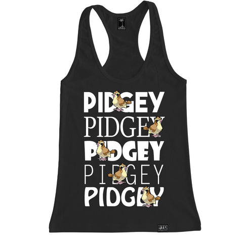 Ladies's PIDGEY Fitted Racerback Tank Top