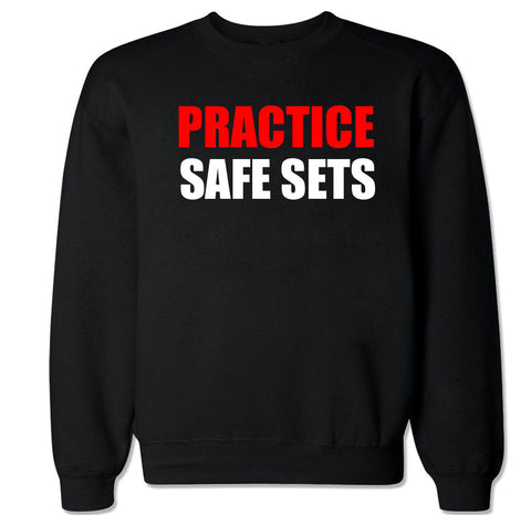 Men's PRACTICE SAFE SETS Crewneck Sweater