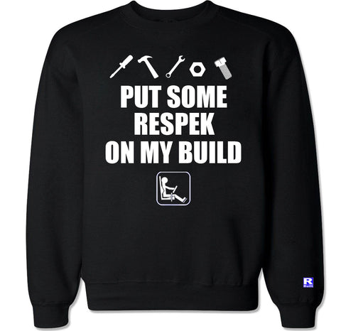 Men's RESPEK MY BUILD Crewneck Sweater