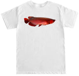 Men's Red Arowana Fish T Shirt