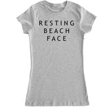 Women's Resting Beach Face T Shirt