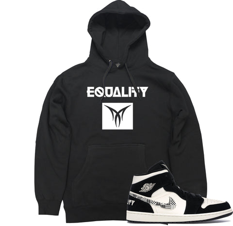 Men's Retro 1 Equality Pullover Hoodie
