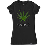 Women's SATIVA LEAF T Shirt