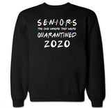 Men's Seniors The One Where They Were Quarantined 2020 Crewneck Sweater