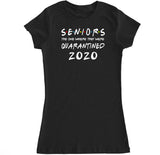 Women's Seniors The One Where They Were Quarantined 2020 T Shirt