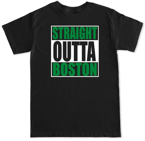 Men's Straight Outta Boston T Shirt