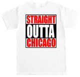 Men's Straight Outta Chicago T Shirt