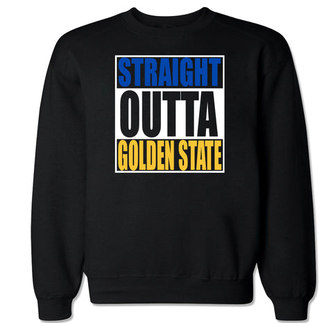 Men's Straight Outta Golden State Crewneck Sweater