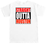Men's Straight Outta Houston T Shirt
