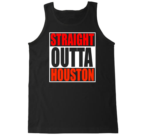 Men's Straight Outta Houston Tank Top