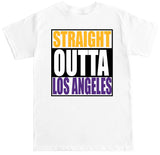 Men's Straight Outta Los Angeles T Shirt