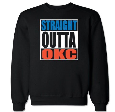 Men's Straight Outta OKC Crewneck Sweater