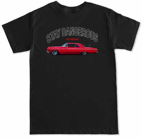 Men's Stay Dangerous 64 Red Impala SS T Shirt