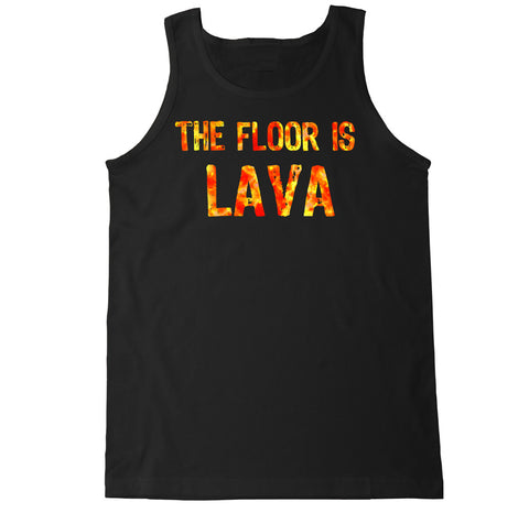 Men's The Floor is Lava Tank Top