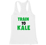 Women's Train to Kale Racerback Tank Top