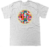Men's Unity Flag Globe T Shirt