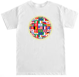 Men's Unity Flag Globe T Shirt
