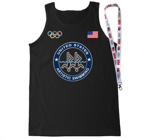 Men's Artistic Swimming Tank Top